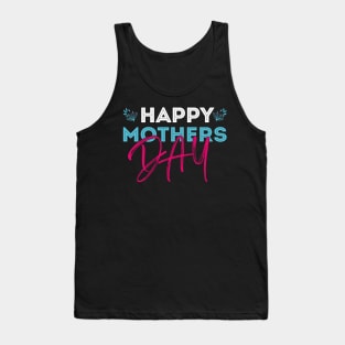 Happy Mothers Day Leaf Tank Top